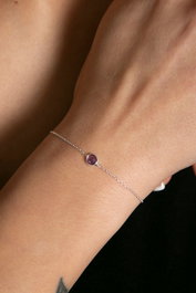 Heliophilia Silver Pulsera de Plata de Ley 925